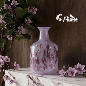 Vase en Verre Soufflé Artisanal