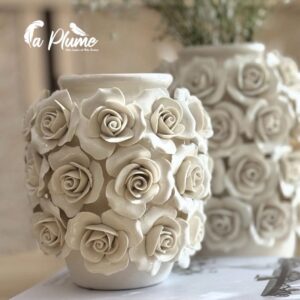 Vases aux Roses de Céramique
