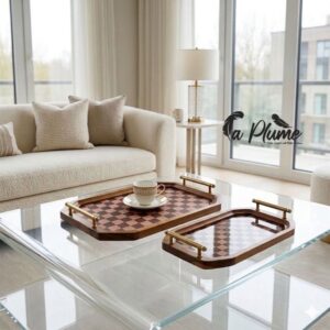Plateaux de luxe en 2 dimension