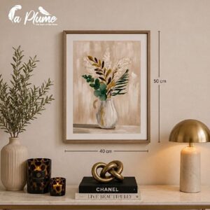 Cadre Mural Douceur Boisée (40x50 cm)