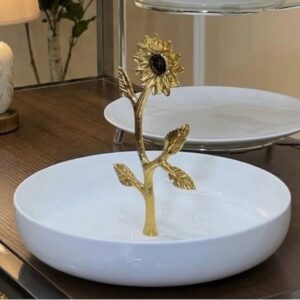 Présentoir à mignardises floral
