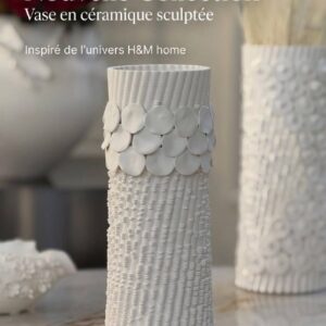 Le Vase Sculptural "Éclats d'Écailles"