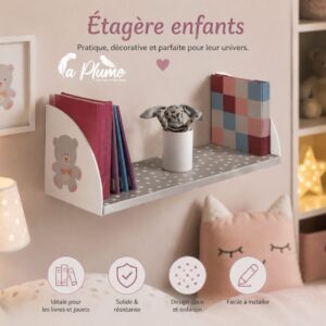 Étagère enfants