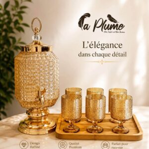 Service de boissons  7 pièce de luxe