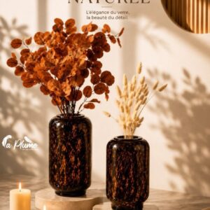 Vases Pilons au Charme Automnal