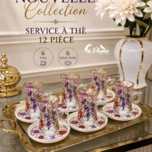 Service à Thé 12 pièce de luxe