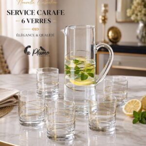 Service Carafe de 7 pièce de luxe