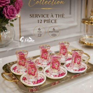 Service à Thé de 12 pièce Élégance