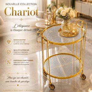 Chariot de service élégance