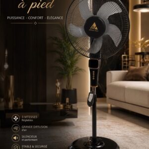 Ventilateur sur pied élégance