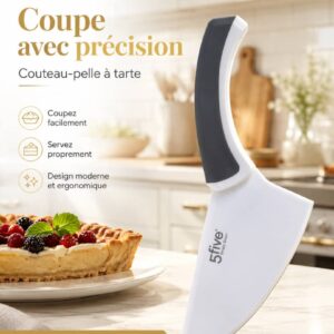 Couteau pelle à tarte ergonomique "5five"