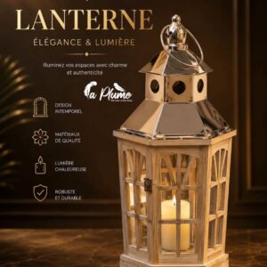 Lanterne Pavillon Côtelée