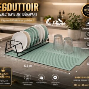 Égouttoir  à vaisselle moderne