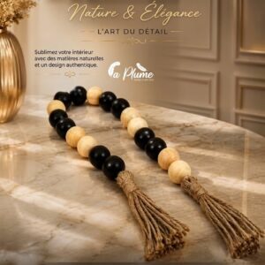 Guirlande de Perles Contrastées Déco Prestige
