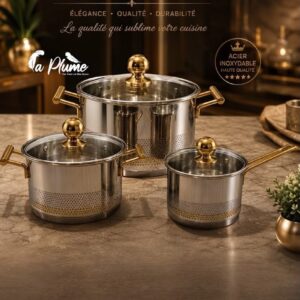 Batterie de cuisine par pièce  Élégance