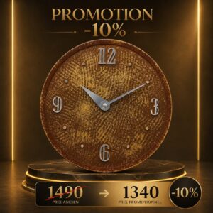 Horloge Murale Abstraite