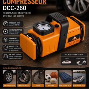 Compresseur Multi-Usage Sonashi DCC-260