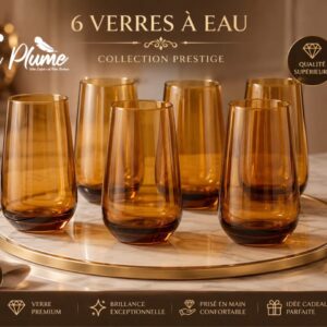 6 Verres à Eau Prestige