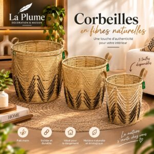 Corbeilles en 3 dimension élégant