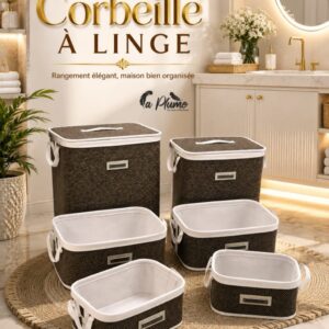Set de 6 Corbeilles de Rangement