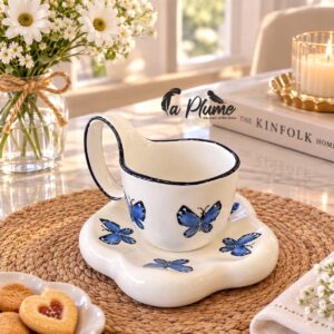 Tasse et sous Tasse céramique émaillée