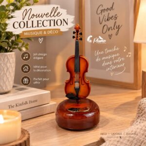Boîte à musique violon