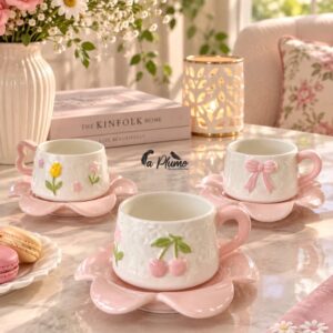 Tasse et sous Tasse élégant