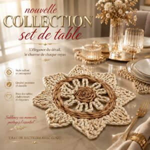 Set de Table Étoile Bicolore