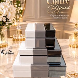 Coffrets à bijoux élégant