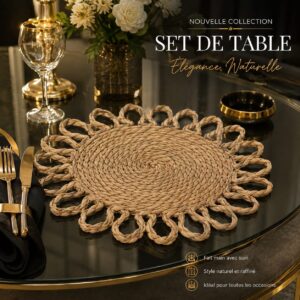 Set de Table à Grandes Boucles