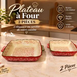 Ensemble de plats à four élégant