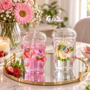 Gobelets Cœurs en Verre