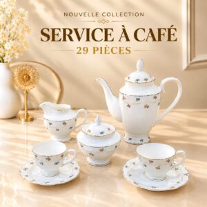 Service à café de 29 pièces