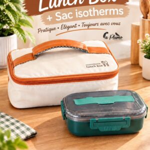 Lunch Box et Sac Isotherme Élégance