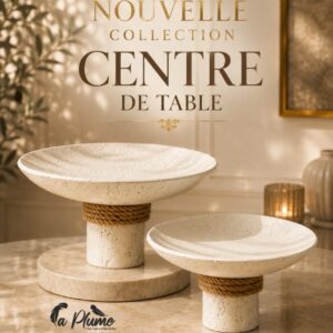 Duo de Centres de Table Harmonie Minérale
