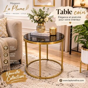Table coin élégance