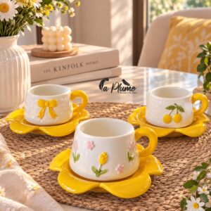 Tasse et sous Tasse élégant