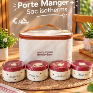 Ensemble Porte Manger et Sac Isotherme