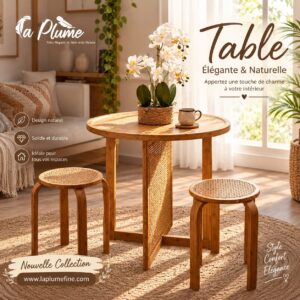 Table Élégante & Naturelle