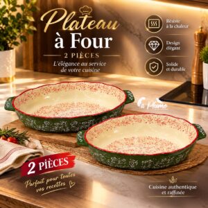 Duo de Plats à Four élégant
