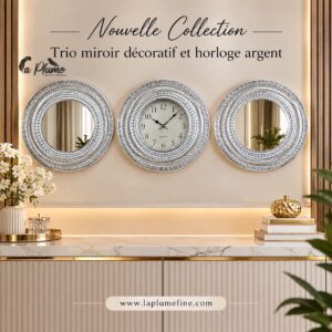 Ensemble Mural de trois pièce de luxe