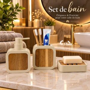 Ensemble de Bain 3 pièce élégant