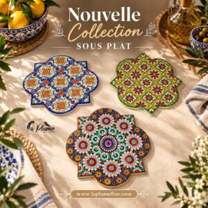 Dessous de Plat en Céramique Artisanale