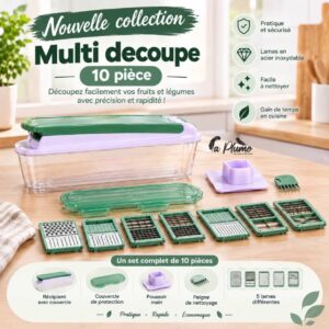 Multi Découpe 10 Pièces élégance