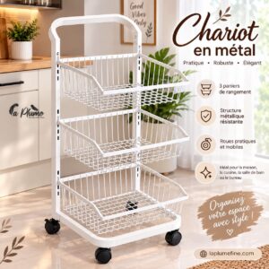 Chariot en Métal