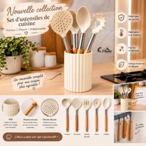 Set d'Ustensiles de Cuisine