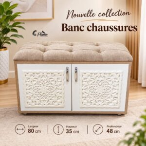 Banc à Chaussures élégance