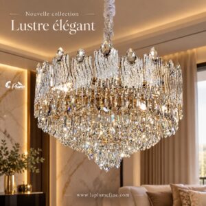 Lustre suspendu de grand luxe