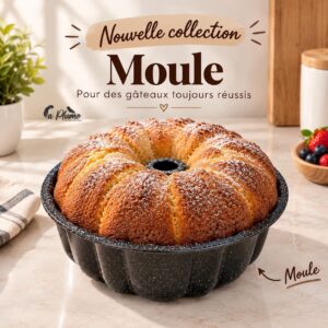 Moule à Bundt cake moucheté