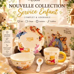 Service de vaisselle complet pour enfant